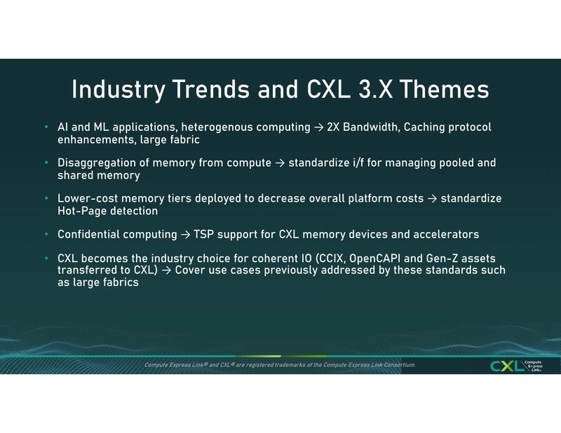 Industry Trends and CXL 3.X Themes