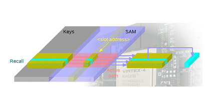 Basic SAM Data Access Scheme