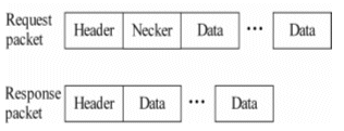 NTTP request packet and response packet