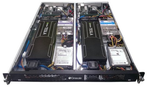 Cirrascale RM1905D ARM64 System With NVIDIA Tesla K20 GPU Accelerators