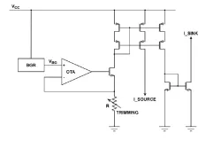 Block diagram of the current reference circuit