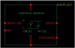 Over-temperature Detector Symbol