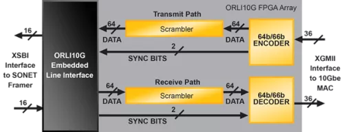 10Gb Ethernet PCS Block Diagram