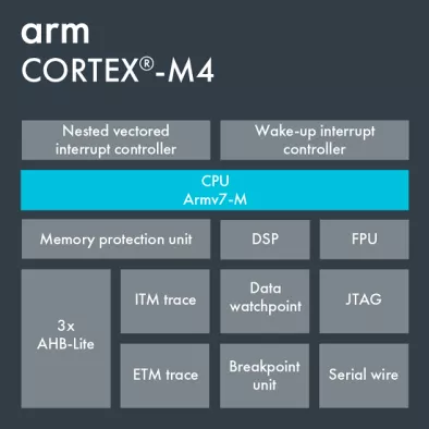 Arm Cortex-M4 Block Diagram