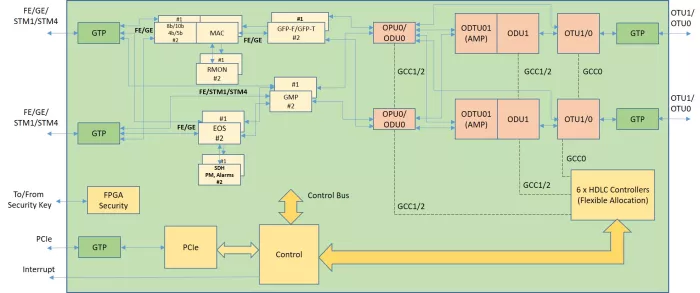 OTN Processor Block Diagram