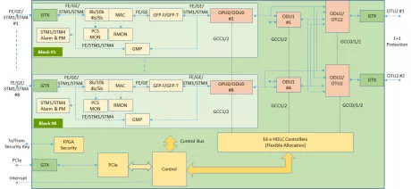 Block Diagram -- OTN Processor 