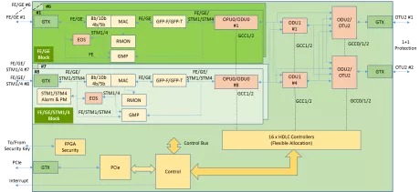 Block Diagram -- OTN Processor 