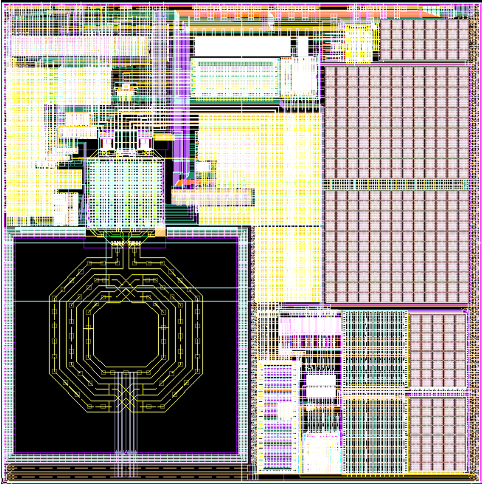 Block Diagram -- Ultra-Low Phase Noise Digital LC PLL 