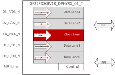 Block Diagram -- MIPI DPHY-RX 