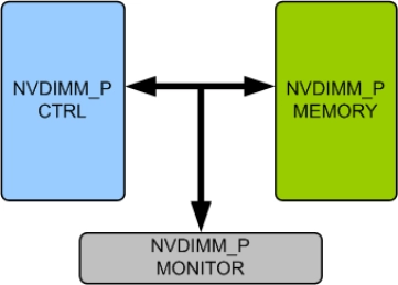 Block Diagram -- NVDIMM-P Memory Model
 