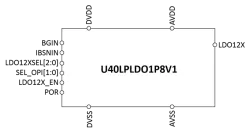 U40LPLDO1P8V1 block diagram