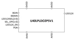 U40LPLDO2P5V1 block diagram
