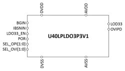 U40LPLDO3P3V1 block diagram