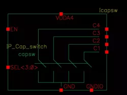TS_SW_4Cap_X8 block diagram