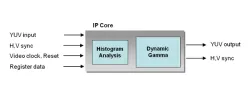JVC Dynamic Gamma IP block diagram