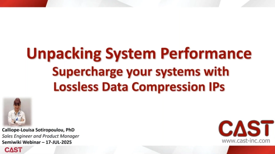 Webinar: Unpacking System Performance – Supercharge Your Systems with Lossless Compression IPs